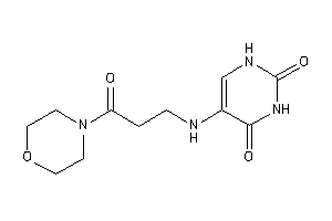 5-[(3-keto-3-morpholino-propyl)amino]uracil