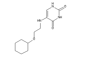 5-[2-(cyclohexoxy)ethylamino]uracil