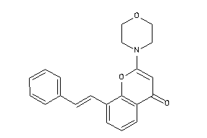 Image of 2-morpholino-8-styryl-chromone