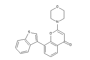 8-(benzothiophen-3-yl)-2-morpholino-chromone