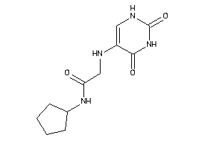 N-cyclopentyl-2-[(2,4-diketo-1H-pyrimidin-5-yl)amino]acetamide