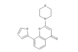 Image of 2-morpholino-8-(2-thienyl)chromone