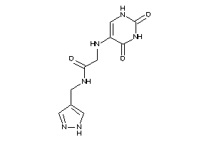 2-[(2,4-diketo-1H-pyrimidin-5-yl)amino]-N-(1H-pyrazol-4-ylmethyl)acetamide