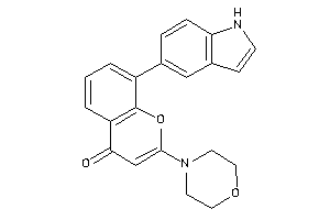 8-(1H-indol-5-yl)-2-morpholino-chromone