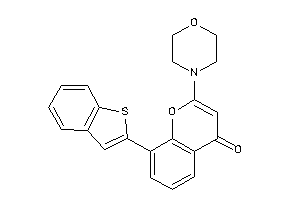 8-(benzothiophen-2-yl)-2-morpholino-chromone