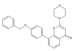 8-(4-benzoxyphenyl)-2-morpholino-chromone