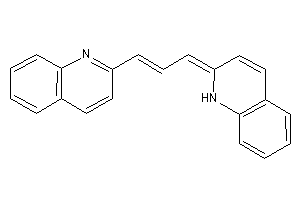 2-[3-(1H-quinolin-2-ylidene)prop-1-enyl]quinoline