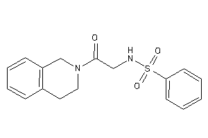 N-[2-(3,4-dihydro-1H-isoquinolin-2-yl)-2-keto-ethyl]benzenesulfonamide