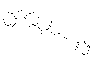 4-anilino-N-(9H-carbazol-3-yl)butyramide