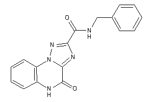 N-benzyl-4-keto-5H-[1,2,4]triazolo[1,5-a]quinoxaline-2-carboxamide