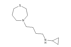 Cyclopropyl-[4-(1,4-thiazepan-4-yl)butyl]amine