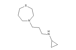 Cyclopropyl-[3-(1,4-thiazepan-4-yl)propyl]amine