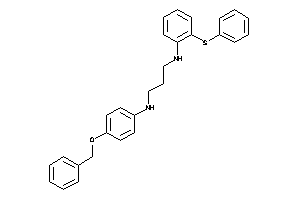 3-(4-benzoxyanilino)propyl-[2-(phenylthio)phenyl]amine