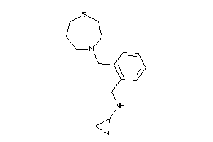 Cyclopropyl-[2-(1,4-thiazepan-4-ylmethyl)benzyl]amine