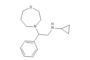 Cyclopropyl-[2-phenyl-2-(1,4-thiazepan-4-yl)ethyl]amine