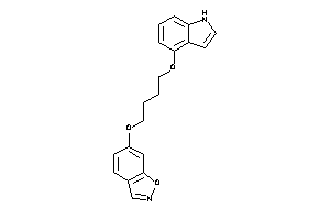 6-[4-(1H-indol-4-yloxy)butoxy]indoxazene