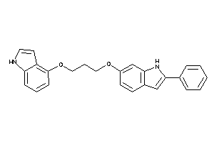 6-[3-(1H-indol-4-yloxy)propoxy]-2-phenyl-1H-indole