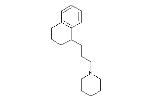 1-(3-tetralin-1-ylpropyl)piperidine