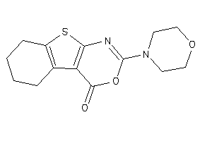 Image of 2-morpholino-5,6,7,8-tetrahydrobenzothiopheno[2,3-d][1,3]oxazin-4-one