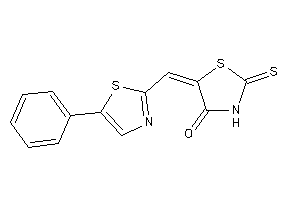 5-[(5-phenylthiazol-2-yl)methylene]-2-thioxo-thiazolidin-4-one