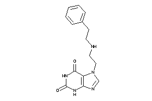 7-[2-(phenethylamino)ethyl]xanthine
