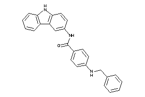 4-(benzylamino)-N-(9H-carbazol-3-yl)benzamide