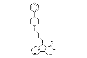 9-[4-(4-phenylpiperazino)butyl]-3,4-dihydro-2H-$b-carbolin-1-one