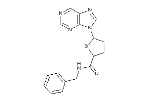 N-benzyl-5-purin-9-yl-tetrahydrothiophene-2-carboxamide