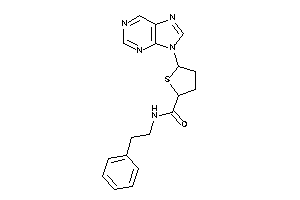 N-phenethyl-5-purin-9-yl-tetrahydrothiophene-2-carboxamide