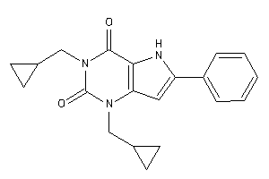 1,3-bis(cyclopropylmethyl)-6-phenyl-5H-pyrrolo[3,2-d]pyrimidine-2,4-quinone