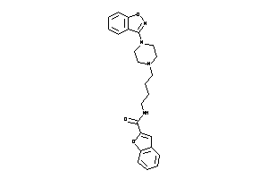 N-[4-(4-indoxazen-3-ylpiperazino)butyl]coumarilamide