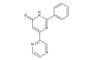 2-phenyl-4-pyrazin-2-yl-1H-pyrimidin-6-one