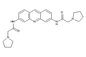 2-pyrrolidino-N-[6-[(2-pyrrolidinoacetyl)amino]acridin-3-yl]acetamide