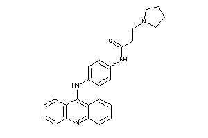 N-[4-(acridin-9-ylamino)phenyl]-3-pyrrolidino-propionamide