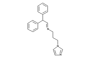 2,2-diphenylethylidene(3-imidazol-1-ylpropyl)amine