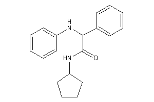 2-anilino-N-cyclopentyl-2-phenyl-acetamide