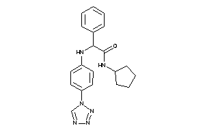 N-cyclopentyl-2-phenyl-2-[4-(tetrazol-1-yl)anilino]acetamide