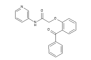 2-(2-benzoylphenoxy)-N-(3-pyridyl)acetamide