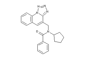 N-cyclopentyl-N-(tetrazolo[1,5-a]quinolin-4-ylmethyl)benzamide