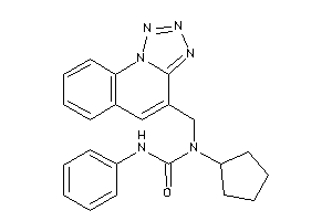 1-cyclopentyl-3-phenyl-1-(tetrazolo[1,5-a]quinolin-4-ylmethyl)urea