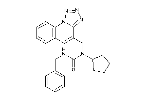 3-benzyl-1-cyclopentyl-1-(tetrazolo[1,5-a]quinolin-4-ylmethyl)urea