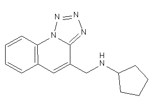 Cyclopentyl(tetrazolo[1,5-a]quinolin-4-ylmethyl)amine