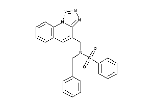 N-benzyl-N-(tetrazolo[1,5-a]quinolin-4-ylmethyl)benzenesulfonamide