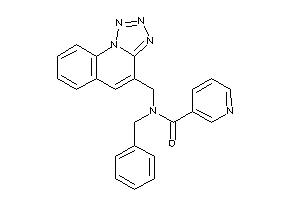 N-benzyl-N-(tetrazolo[1,5-a]quinolin-4-ylmethyl)nicotinamide