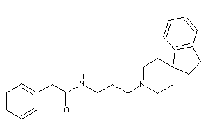 2-phenyl-N-(3-spiro[indane-1,4'-piperidine]-1'-ylpropyl)acetamide