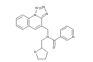 N-(tetrahydrofurfuryl)-N-(tetrazolo[1,5-a]quinolin-4-ylmethyl)nicotinamide