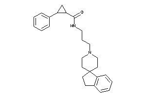 2-phenyl-N-(3-spiro[indane-1,4'-piperidine]-1'-ylpropyl)cyclopropanecarboxamide