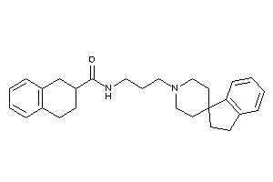 N-(3-spiro[indane-1,4'-piperidine]-1'-ylpropyl)tetralin-2-carboxamide