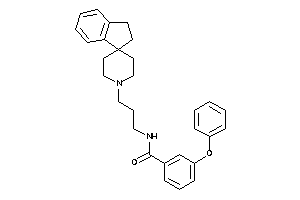 3-phenoxy-N-(3-spiro[indane-1,4'-piperidine]-1'-ylpropyl)benzamide