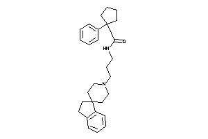 1-phenyl-N-(3-spiro[indane-1,4'-piperidine]-1'-ylpropyl)cyclopentanecarboxamide